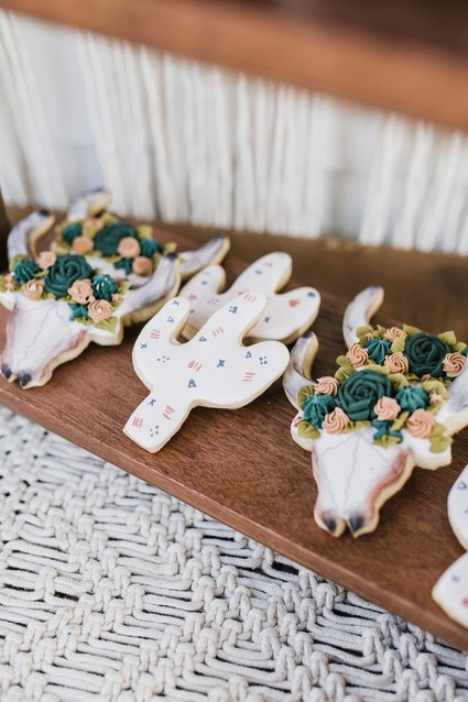 Boho Western boy's baby shower