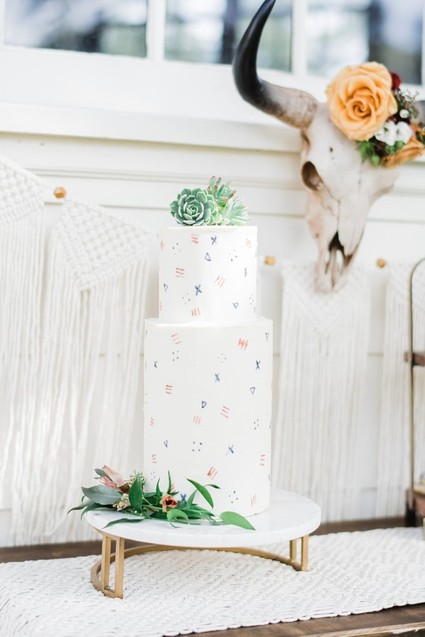 Boho Western boy's baby shower Inspiration