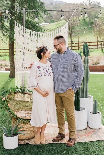 Boho Western boy's baby shower