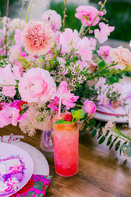 All pink Cinco de Mayo party