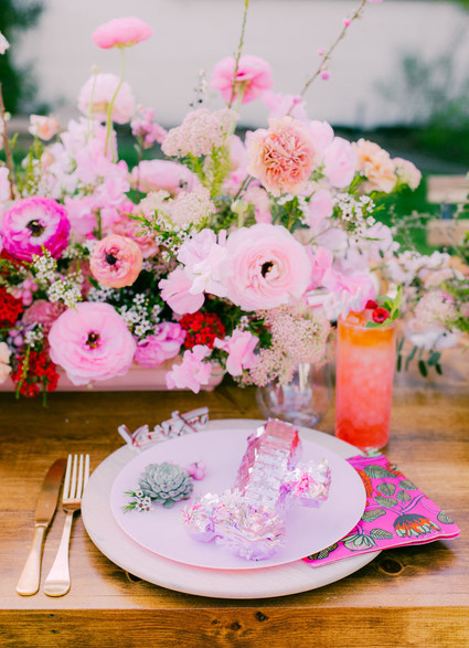All pink Cinco de Mayo party