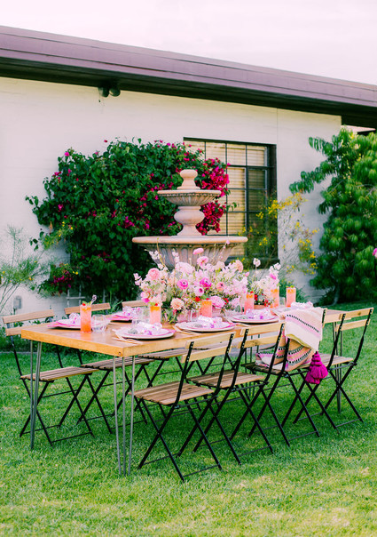 All pink Cinco de Mayo party