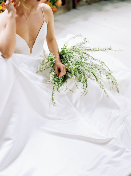 Spring bridal bouquet