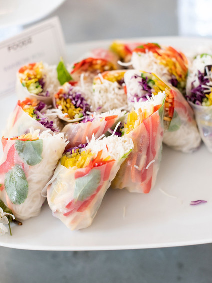 Spring roll appetizers
