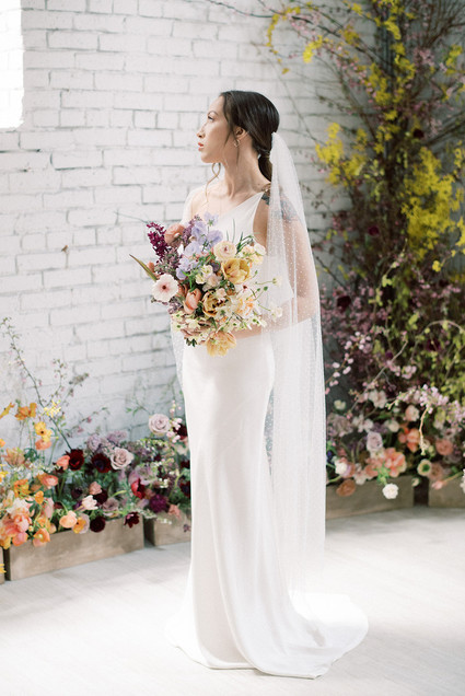 Modern bridal style