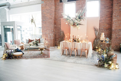 Spring tablescape