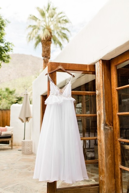 Milennial Pink Boho Dream Wedding at Korakia in Palm Springs