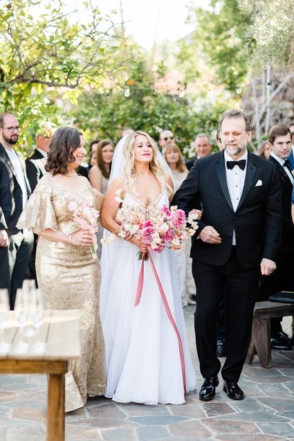 Milennial Pink Boho Dream Wedding at Korakia in Palm Springs