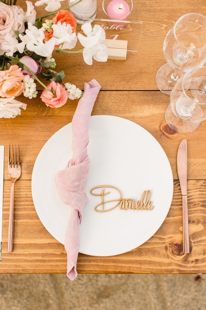 Milennial Pink Boho Dream Wedding at Korakia in Palm Springs