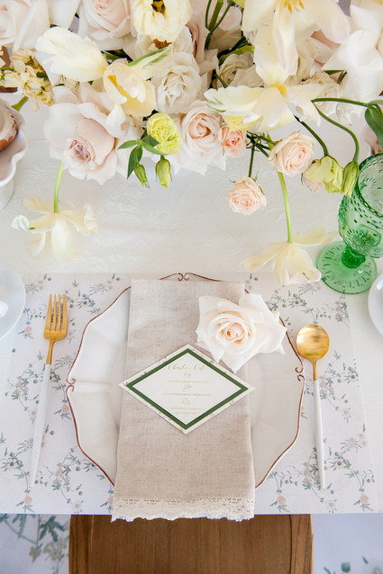 Floral French Cafe girl's birthday