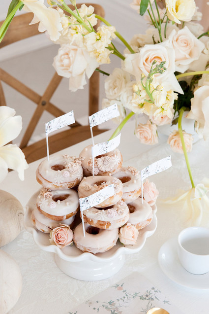 Floral French Cafe girl's birthday