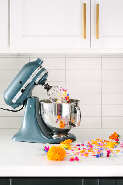 Floral cookies