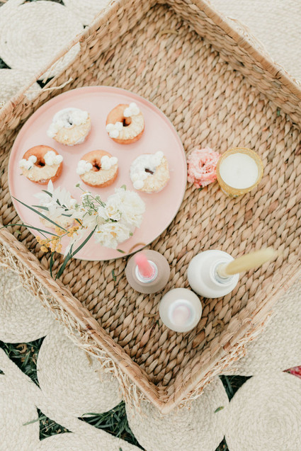 Rainbow alpaca girl's birthday party for twins