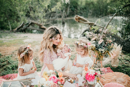 Rainbow alpaca girl's birthday party for twins