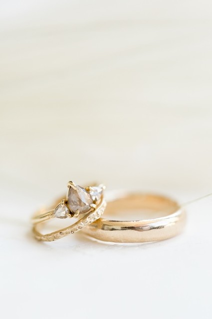 Natural tone modern Wabi Sabi wedding ideas