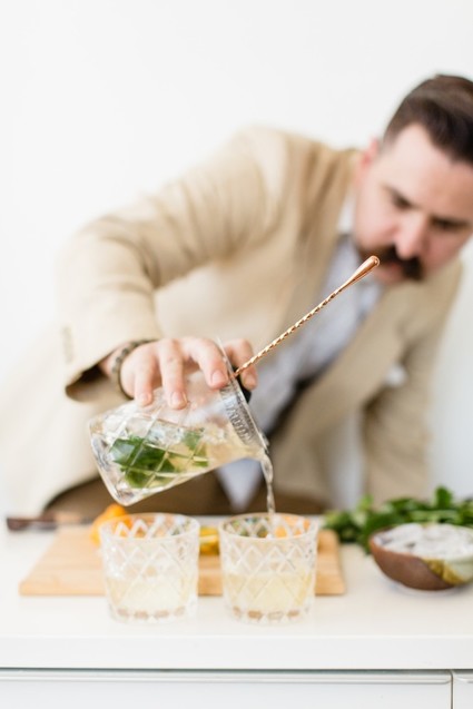 Natural tone modern Wabi Sabi wedding ideas