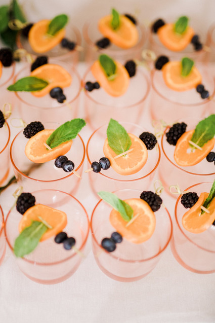 Botanical themed girl's baby shower