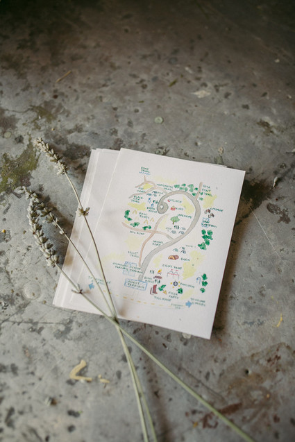 beautifully rustic Anderson Valley wedding with a hippie bus and floral mandala