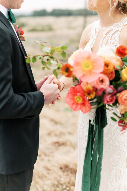 Jewel tone wedding at the Prospect House in Austin, Texas