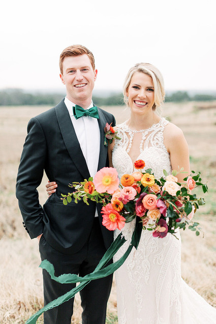Jewel tone wedding at the Prospect House in Austin, Texas Inspiration