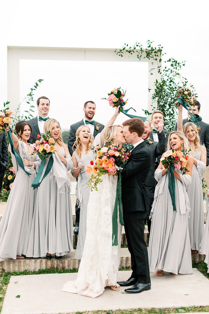 Jewel tone wedding at the Prospect House in Austin, Texas