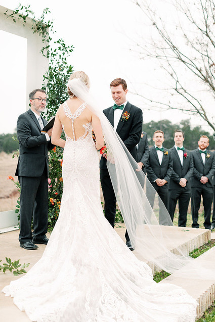 Grey bridesmaid dresses at the Prospect House in Austin Texas Inspiration