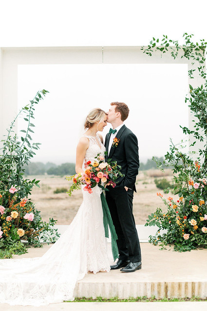 Jewel tone wedding at the Prospect House in Austin, Texas