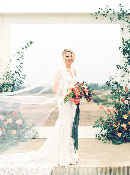 Jewel tone wedding at the Prospect House in Austin, Texas