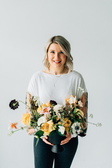 Cozy rainy day engagement photos styled at home