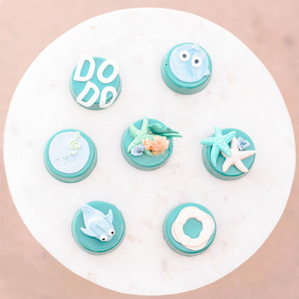 Surf themed 1st birthday party