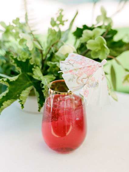 High tea backyard baby shower with baby animals