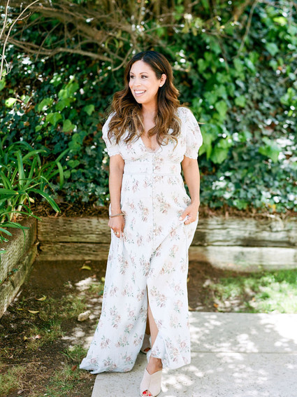 High tea backyard baby shower with baby animals