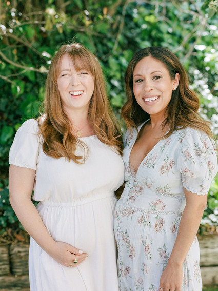 High tea backyard baby shower with baby animals