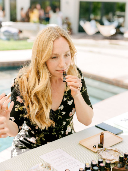 High tea backyard baby shower with baby animals