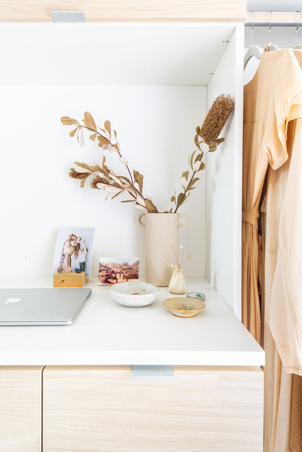 His & Hers master closet makeover with California Closets