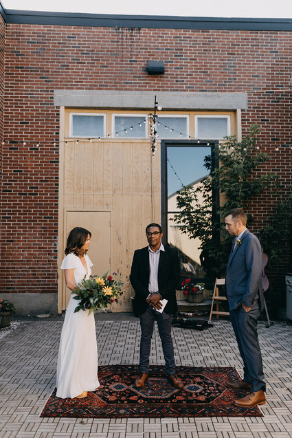 An intimate, authentic wedding in Portland, Maine with a $10,000 budget