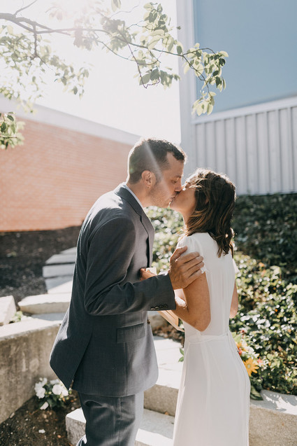 An intimate, authentic wedding in Portland, Maine with a $10,000 budget