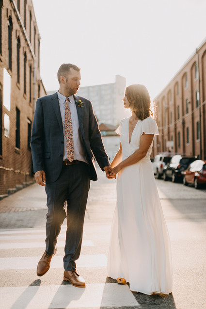 An intimate, authentic wedding in Portland, Maine with a $10,000 budget