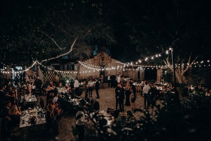 Minimal modern fall wedding at Hummingbird Nest Ranch with ALL dried flowers