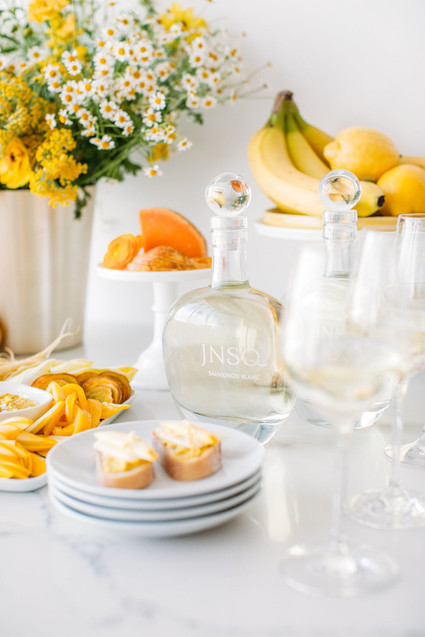 Yellow bridal shower ideas