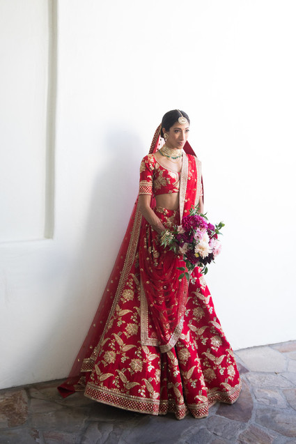 Colorful luxe Indian wedding at Bacara in Santa Barbara