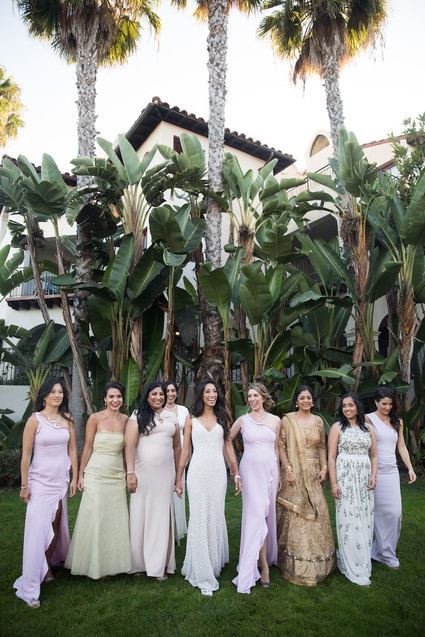 Colorful luxe Indian wedding at Bacara in Santa Barbara