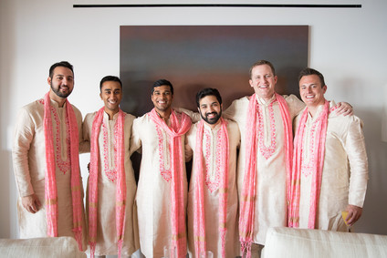 Colorful luxe Indian wedding at Bacara in Santa Barbara