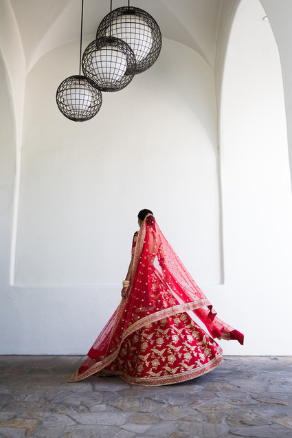 Colorful luxe Indian wedding at Bacara in Santa Barbara