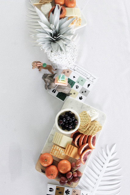 Modern Party Animal themed 2nd birthday