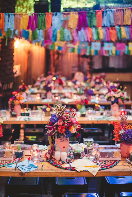An over-the-top christening party inspired by Frida Kahlo