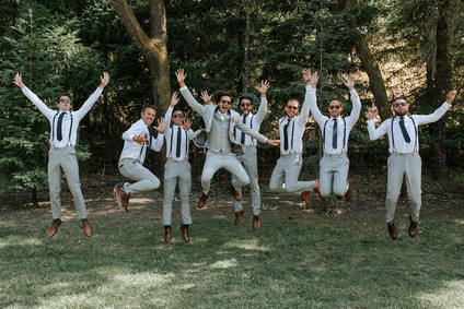 A rustic barn wedding at Red Barn Ranch inspired by berries and summer flowers