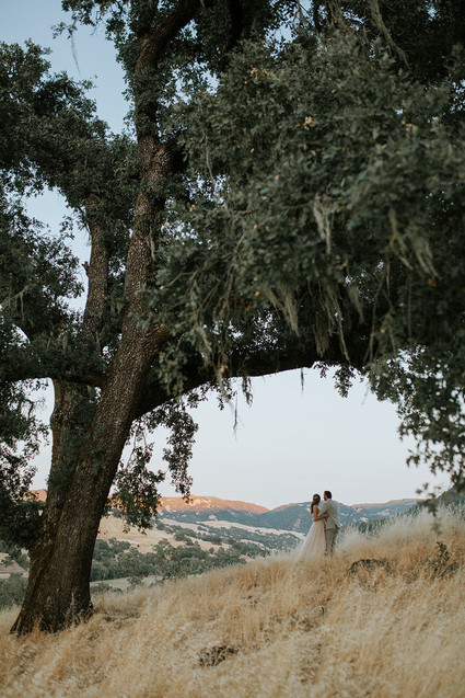 A rustic barn wedding at Red Barn Ranch inspired by berries and summer flowers