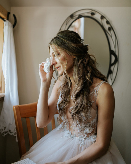 A rustic barn wedding at Red Barn Ranch inspired by berries and summer flowers