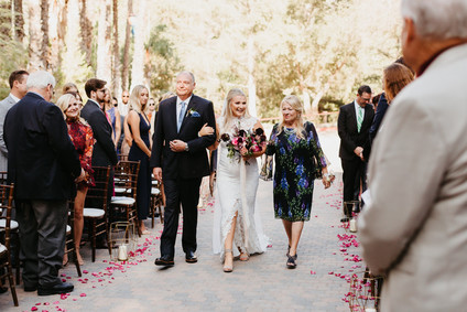 A classic California wedding at Rancho Las Lomas in Orange County